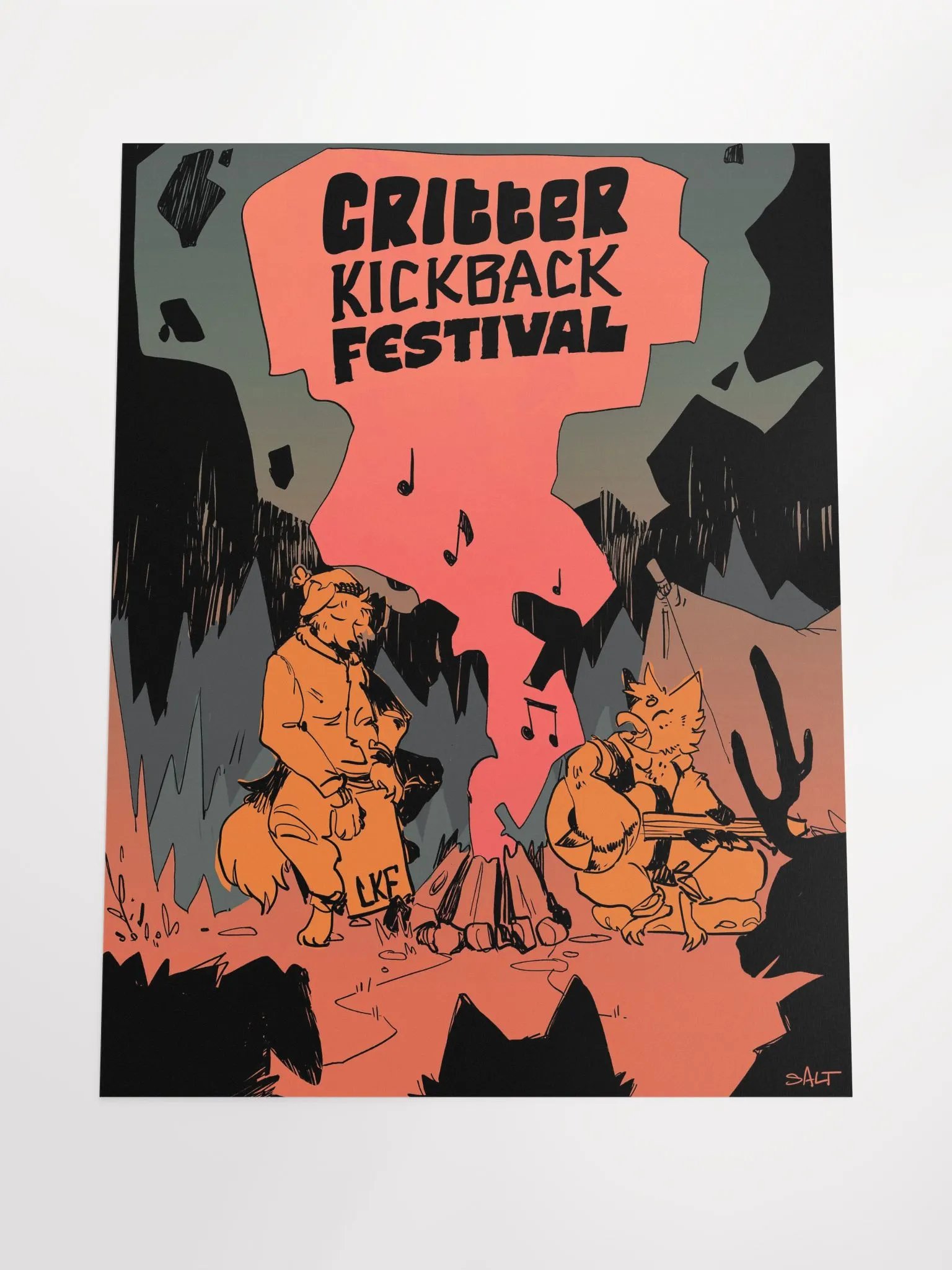 Critter Kickback Poster product image (2)