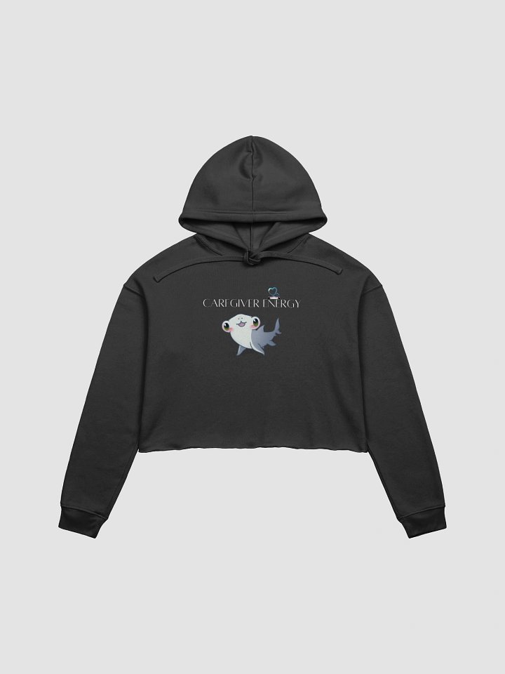Caregiver Energy Shark Hoodie Front product image (1)