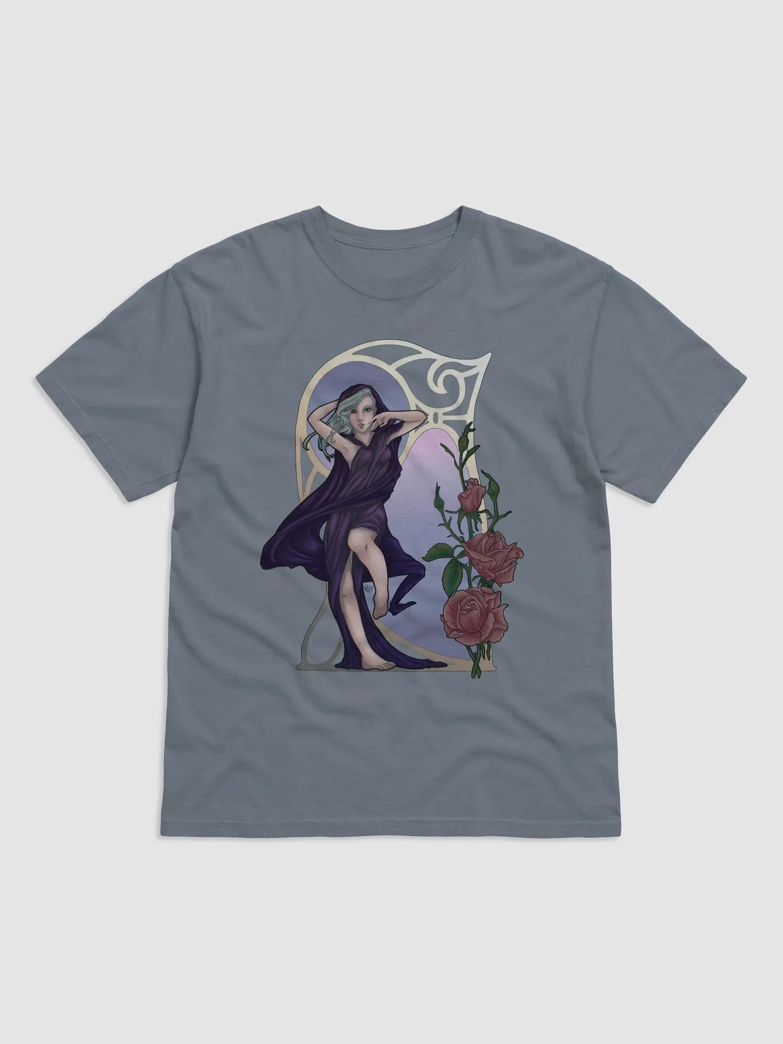 Death by a Rose Graphic Tee product image (1)