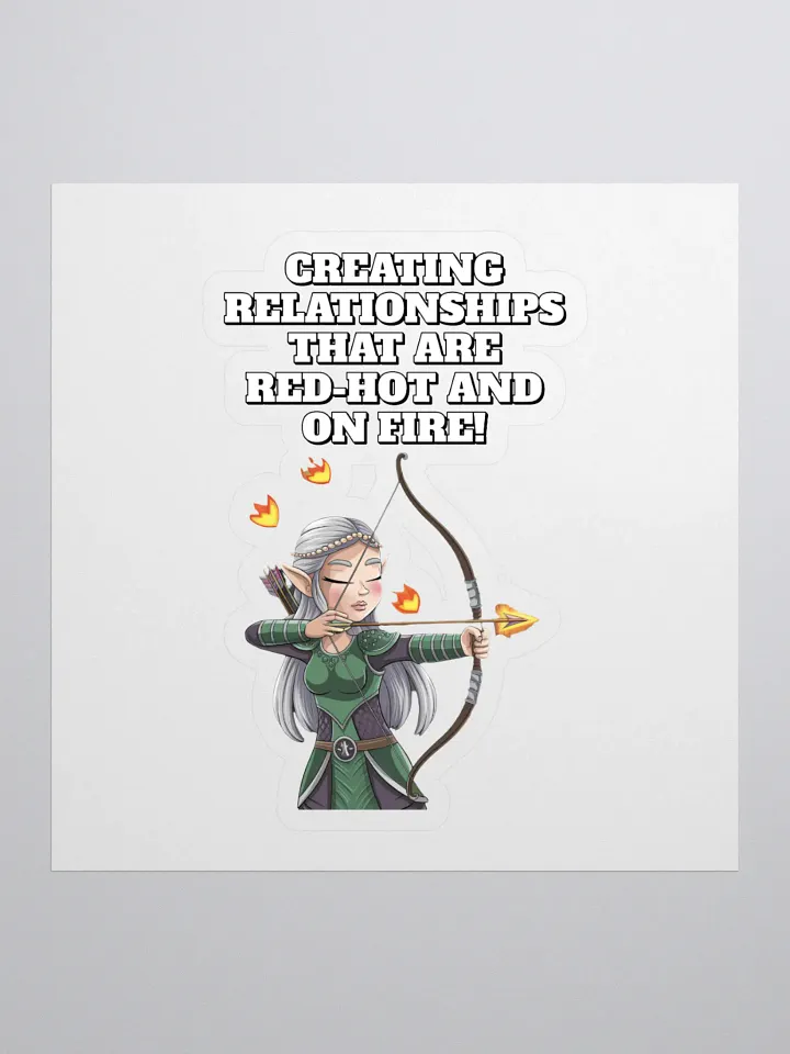 Creating Relationships That Are Red-Hot And On Fire! Valentine's Day Sticker product image (1)