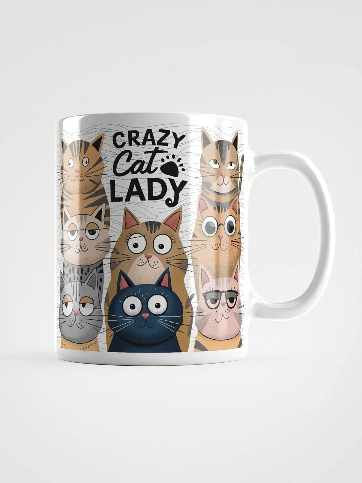 Crazy Cat Lady Ceramic Mug product image (1)