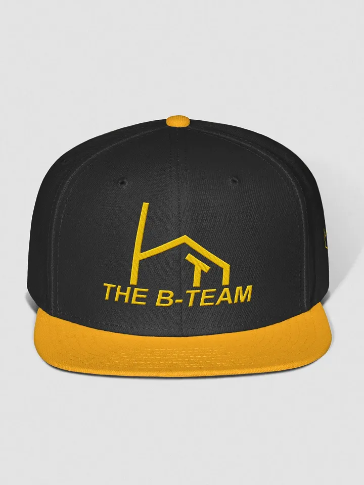 The B-Team Black And Yellow Snapback product image (1)