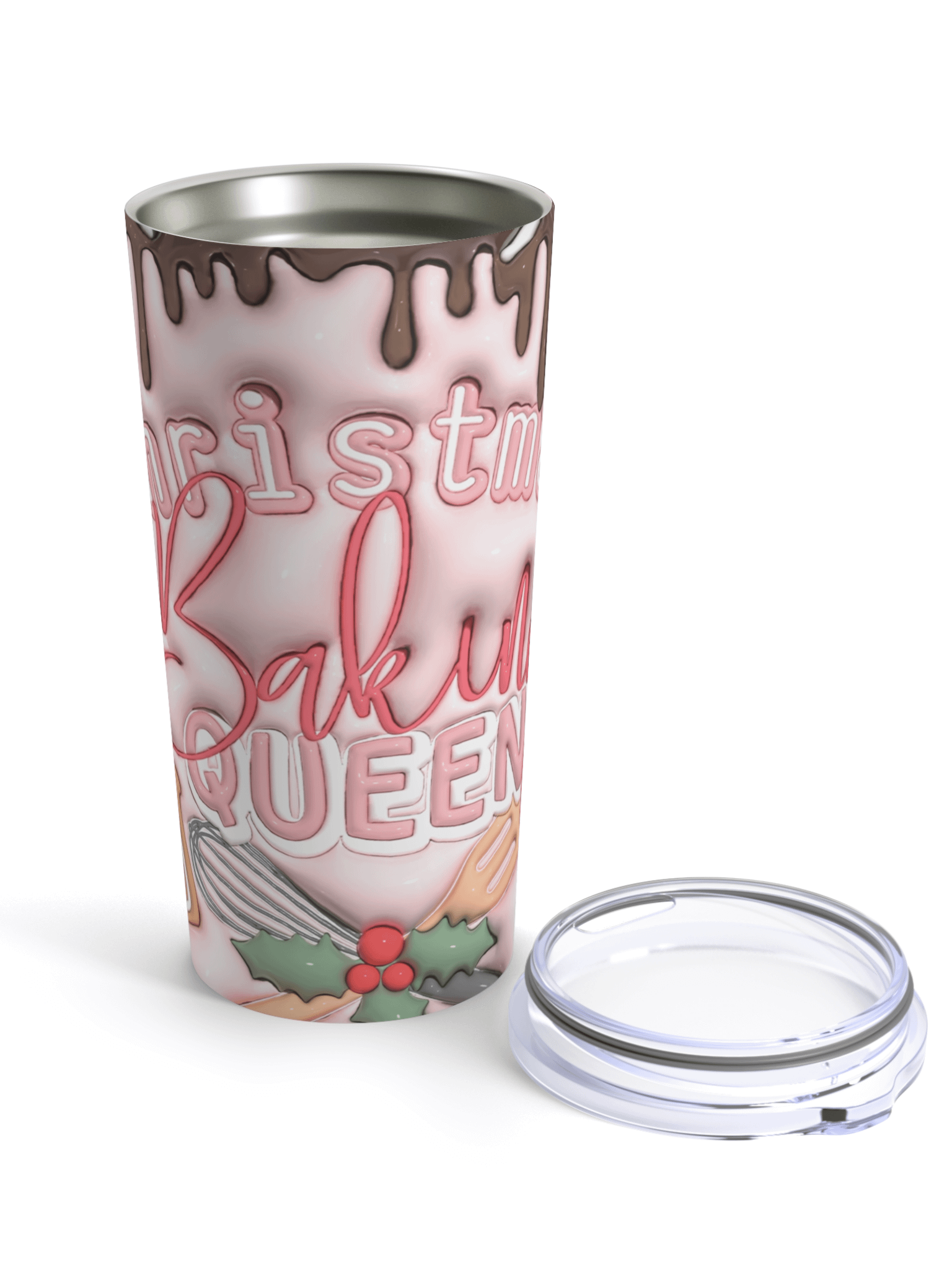 Christmas Baking Queen Stainless Steel Tumbler product image (6)