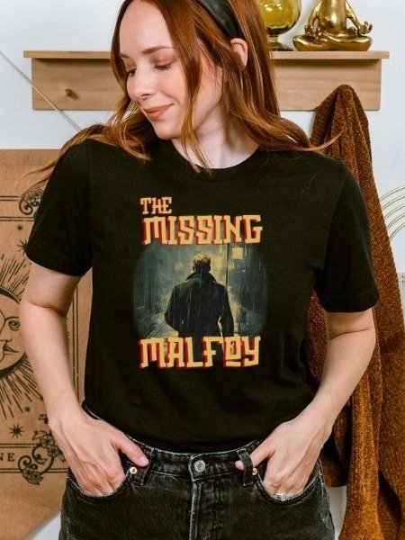 Dramione The Disappearances of Draco Malfoy Fanfiction Vintage Pulp Mystery Harry Potter Shirt product image (12)