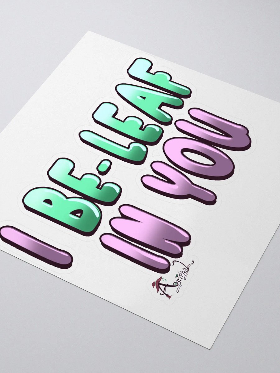 Be-Leaf - Sticker product image (7)