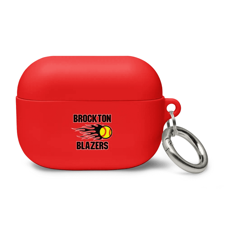 Brockton Blazers Logo AirPod Case - Red product image (3)