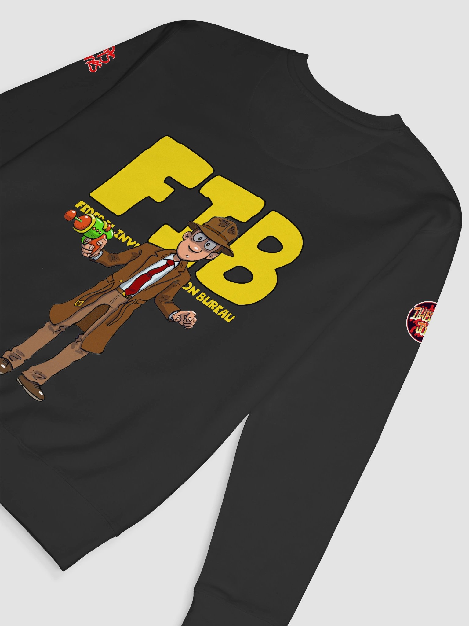 FIB FEDERAL INVESTIGATION BUREAU deluxe sweatshirt product image (57)
