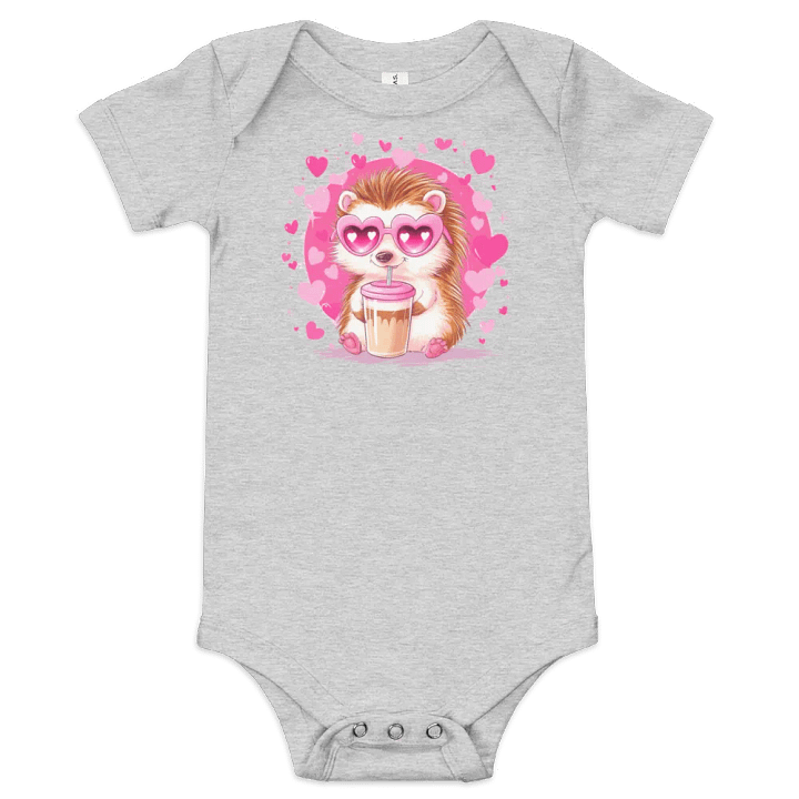 Charming Hedgehog Baby Onesie product image (2)