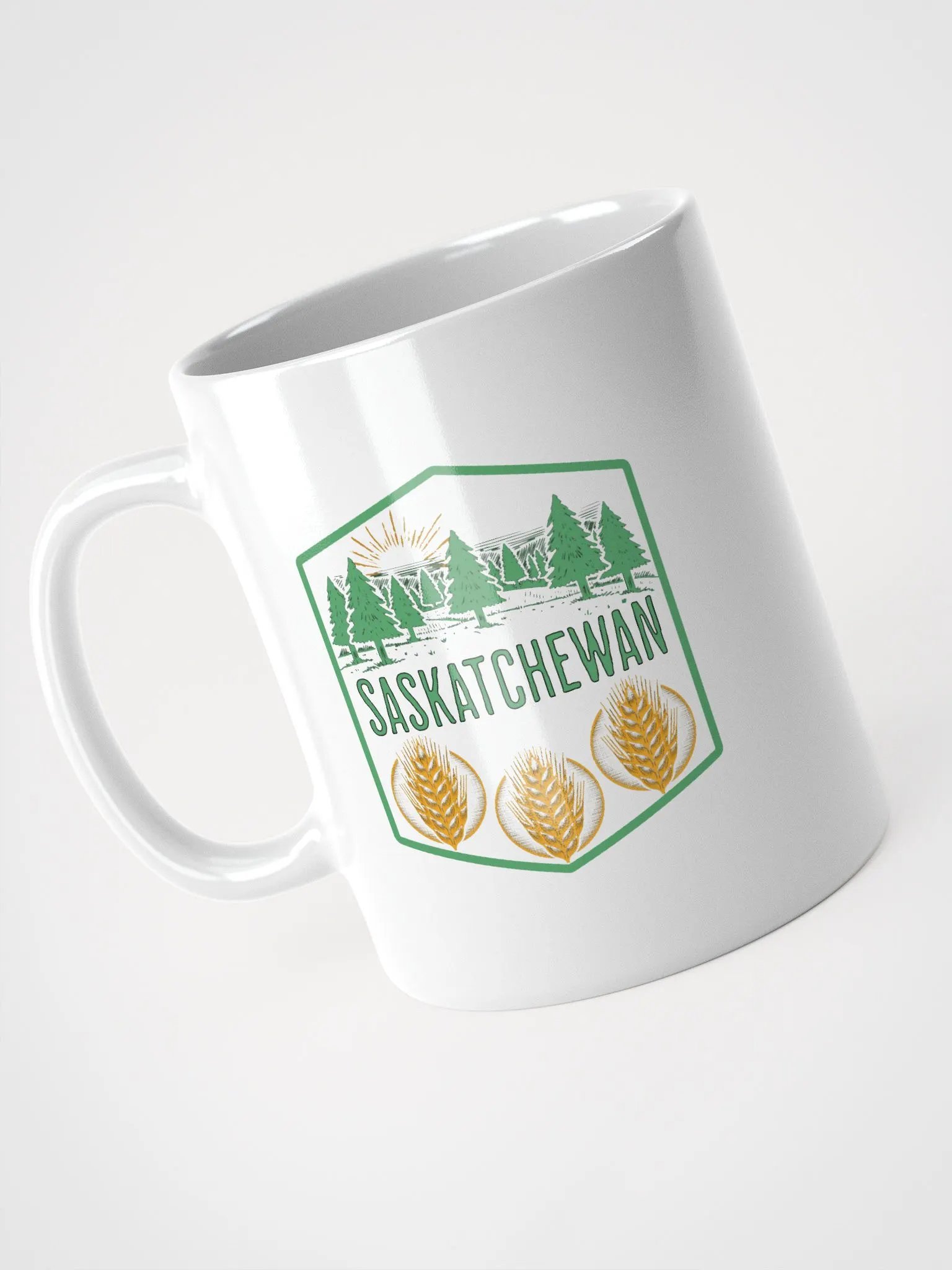 Saskatchewan Tree Wheat Forest Mug product image (2)