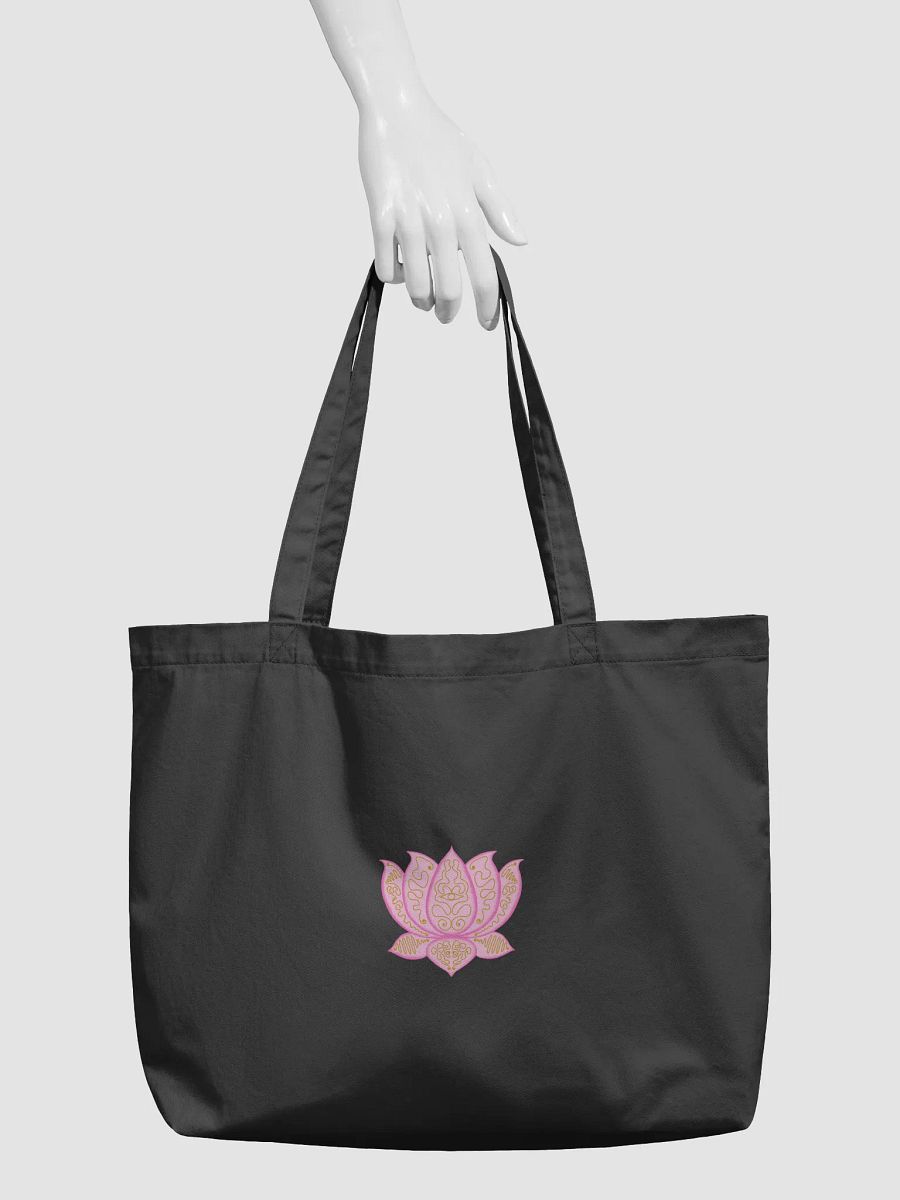 Golden Lotus Eye Organic Tote product image (3)