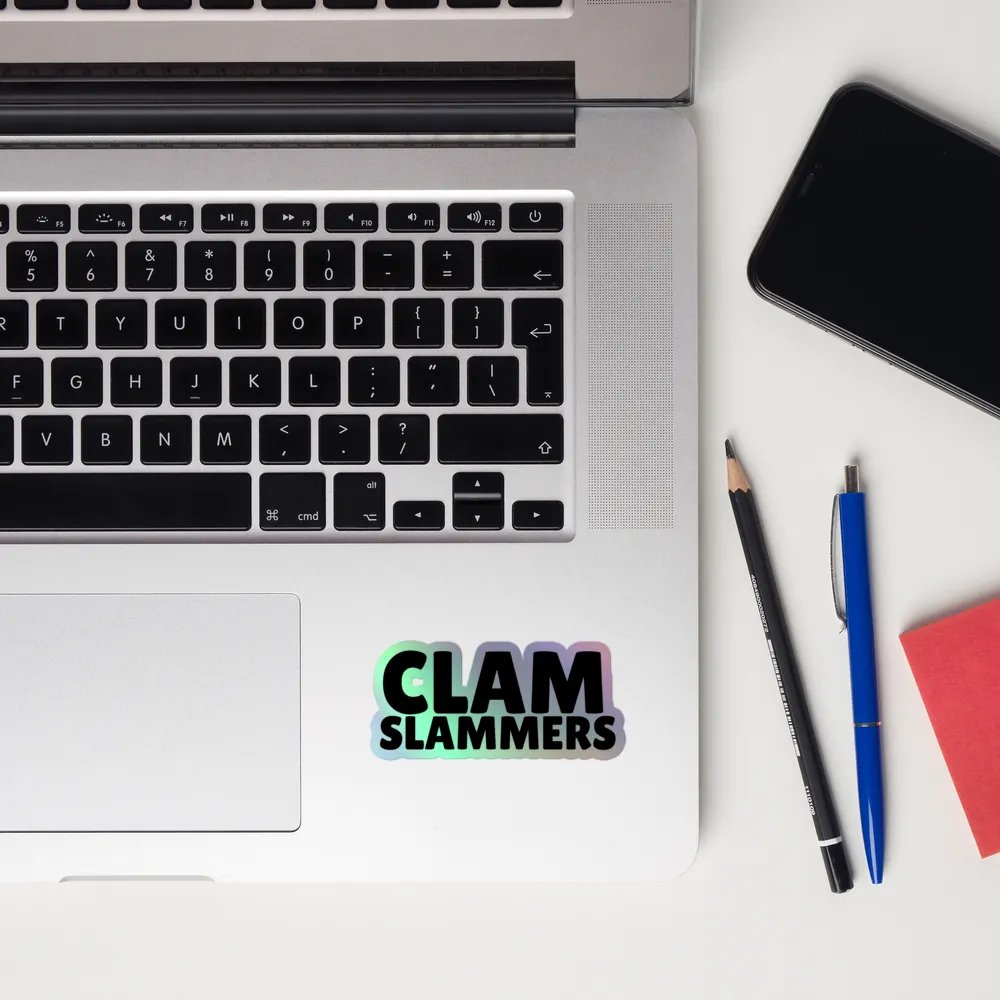 Clam Slammers Sticker product image (12)