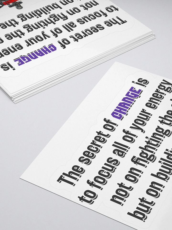 Positivity Change - Sticker product image (4)