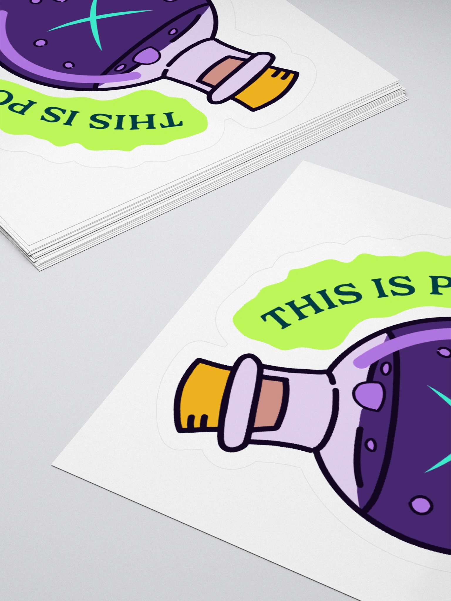 "This is Poison" - Kiss Cut Sticker product image (11)