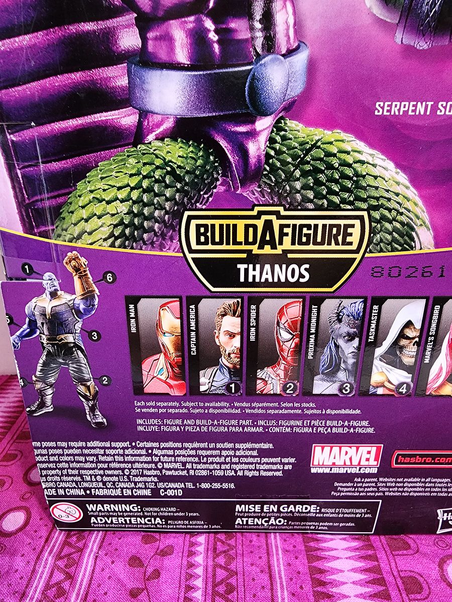 Serpent Society Marvel Legends Build-A-Figure - New in Box product image (8)