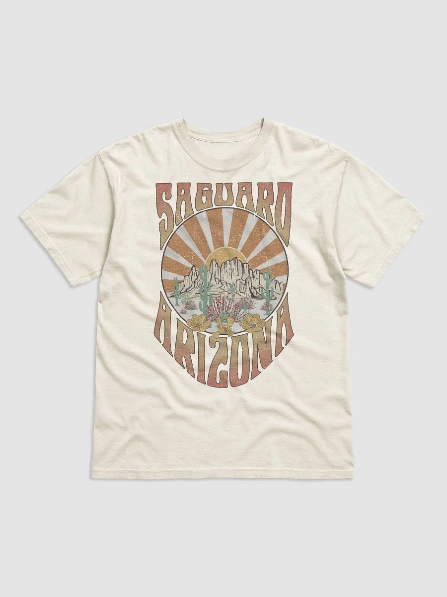 Saguaro National Park, Arizona 2 Tee | Art Nouveau-Style Western T-Shirt for Travel and Road Trips product image (11)