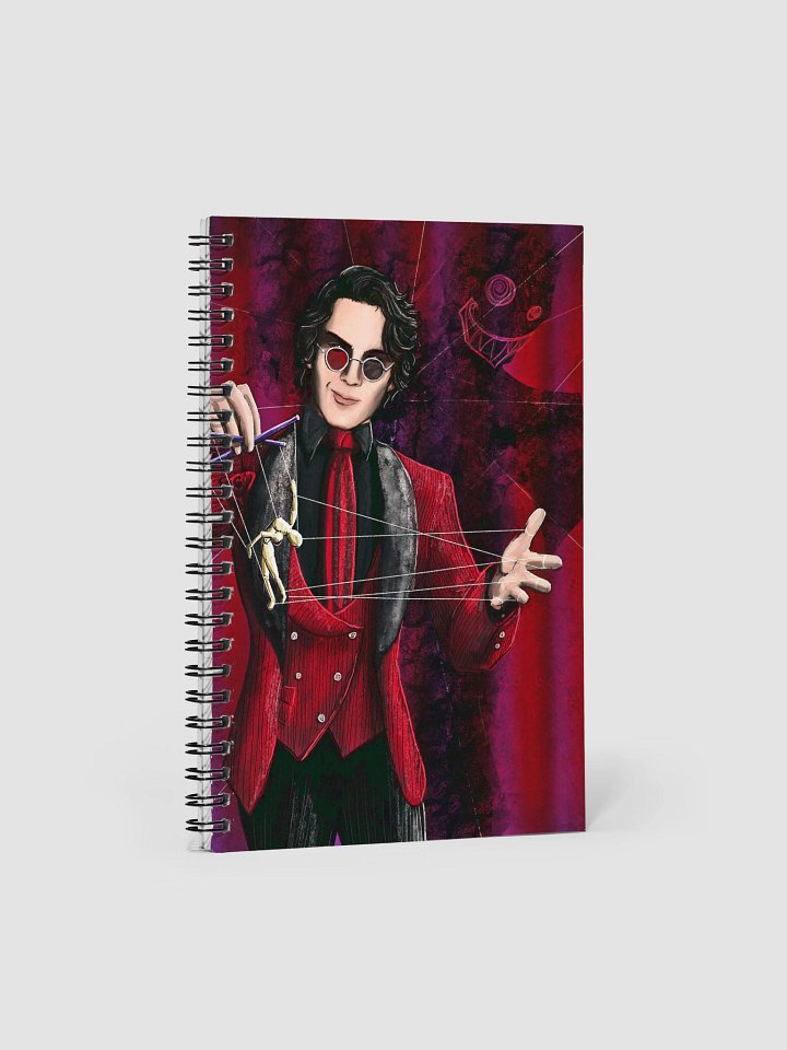 Simon the Puppeteer Spiral Bound Notebook product image (1)