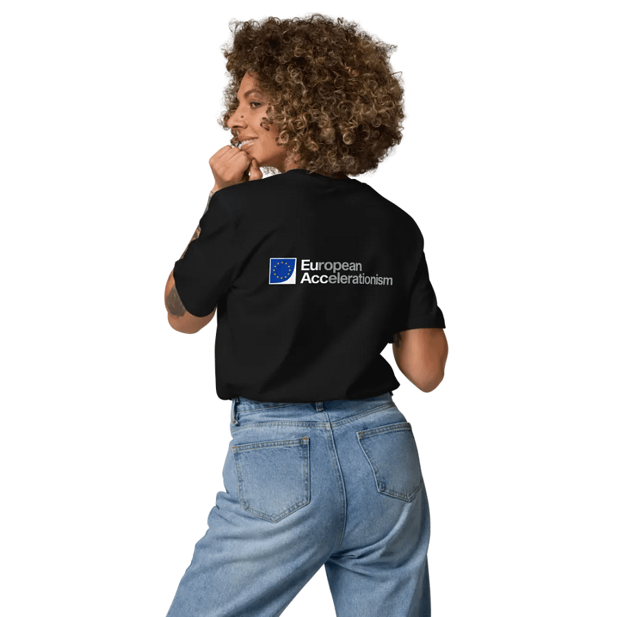 eu/acc official embroidered t-shirt - 100% organic cotton product image (11)