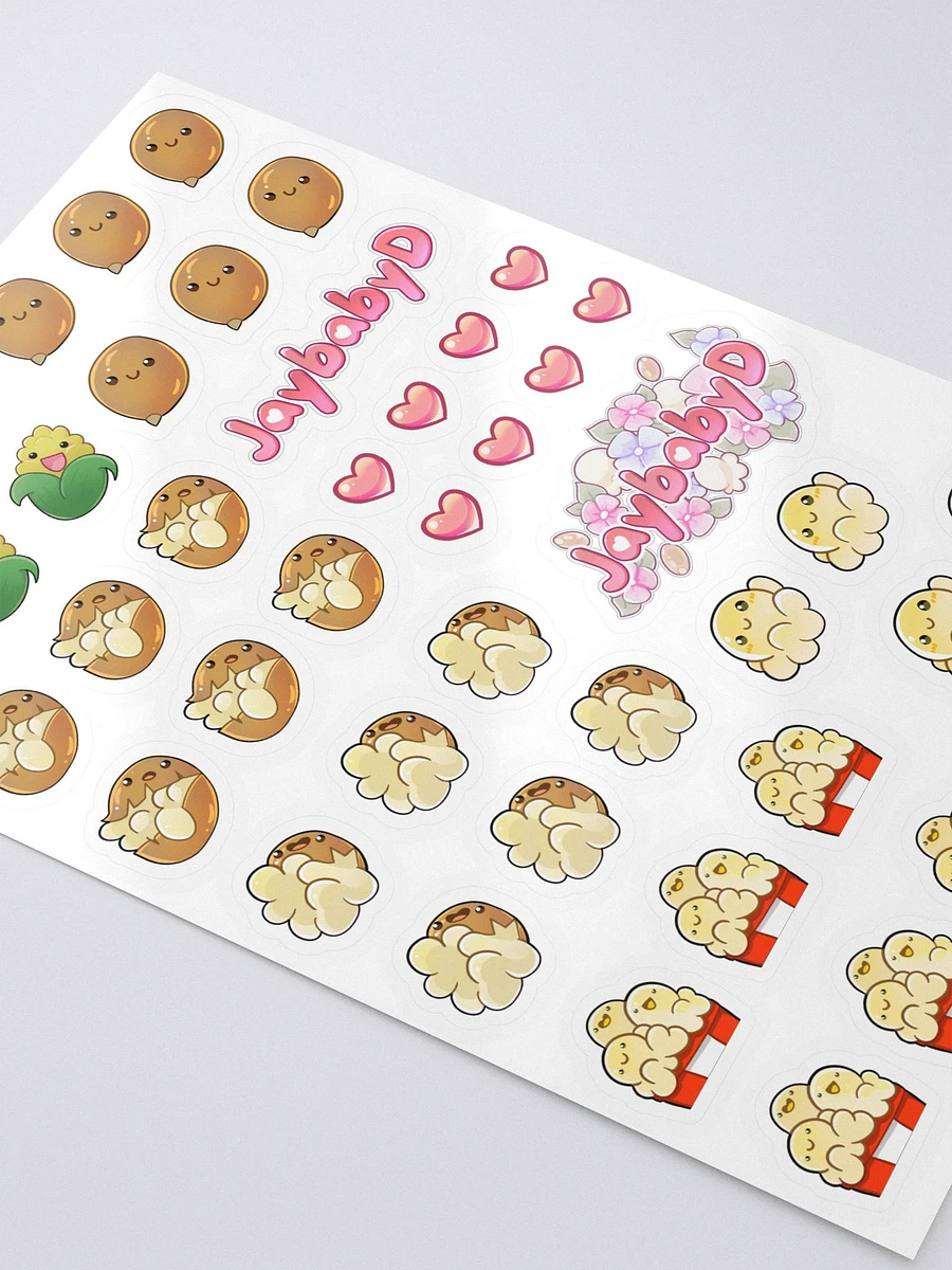 The POPCORN FAMILY Small Sticker Set product image (3)