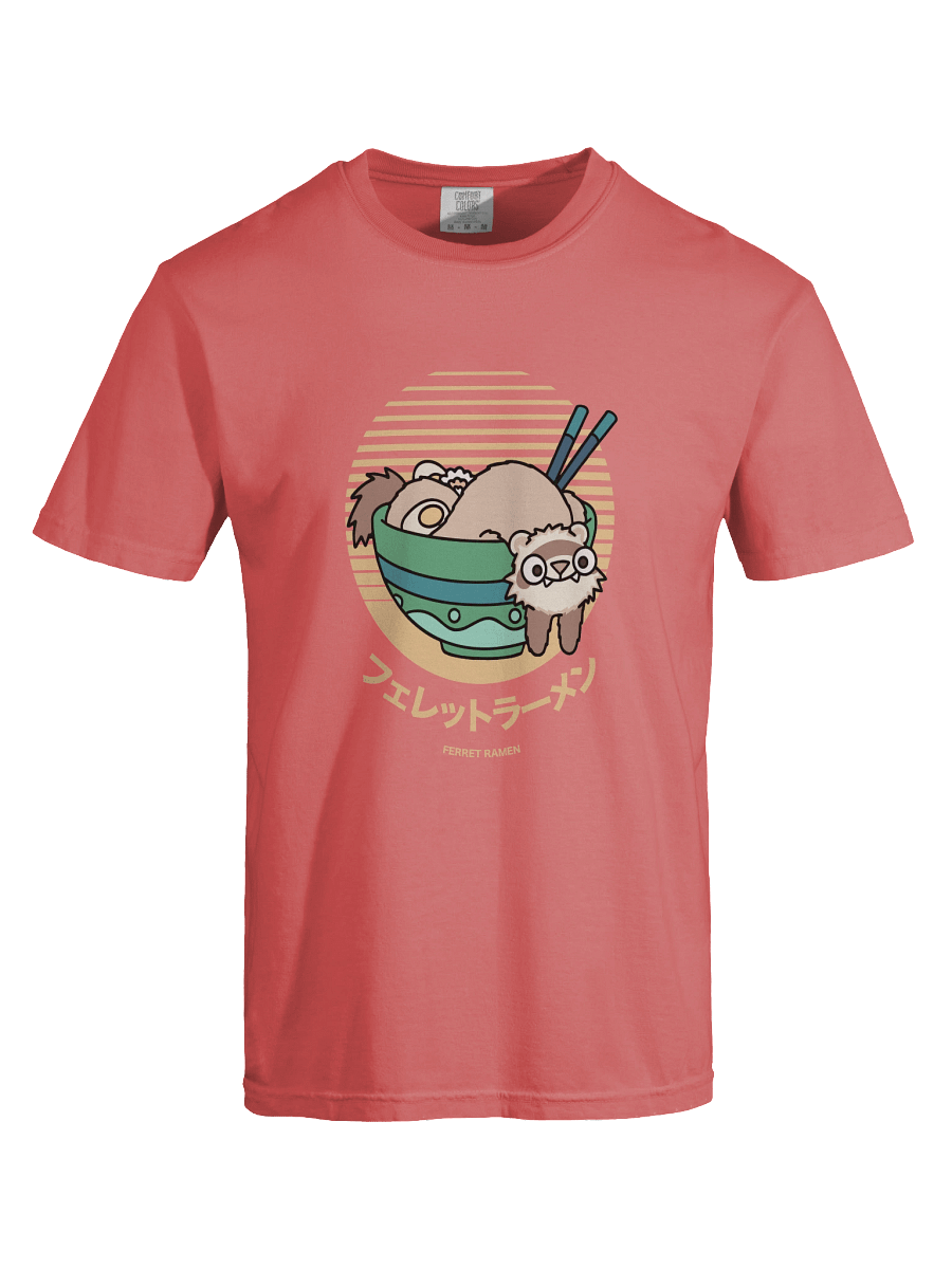 Ferret Ramen Japanese – T-Shirt product image (33)