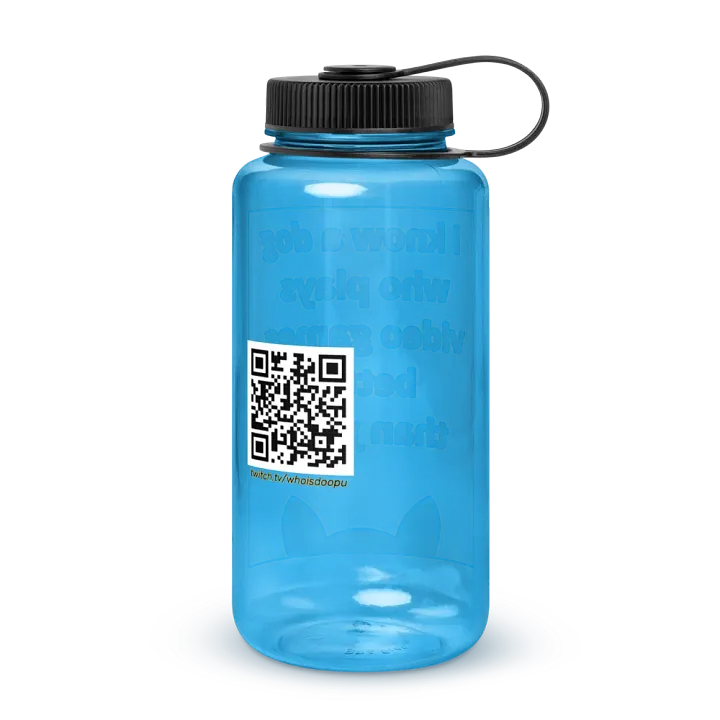Doopsters - I know a Dog Gamer - Wide Mouthed Water Bottle 32 Ounce product image (2)
