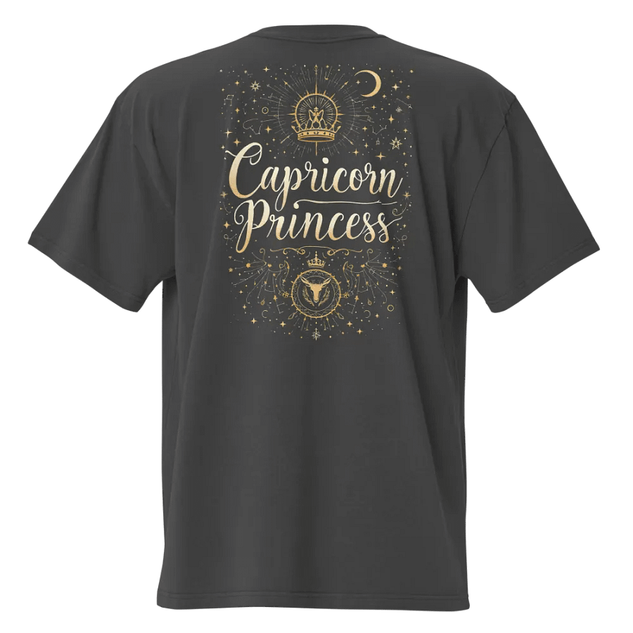 Regal Capricorn Princess Faded T-Shirt product image (2)