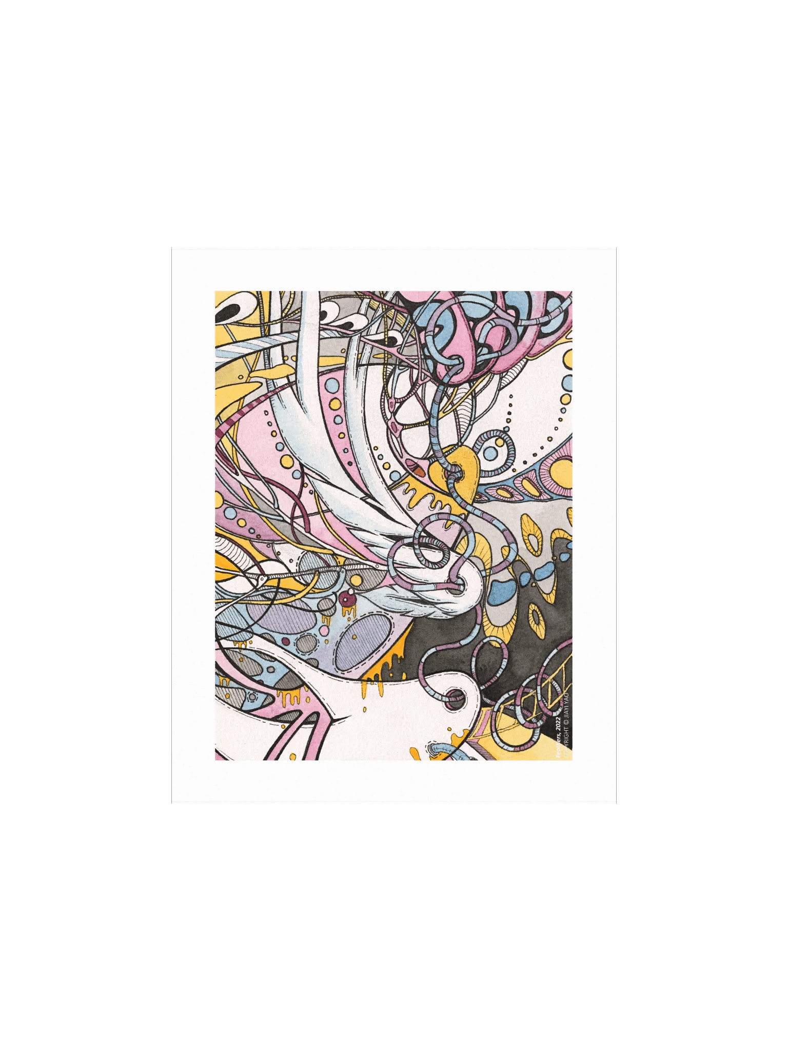Feathers - Original Art Print product image (2)