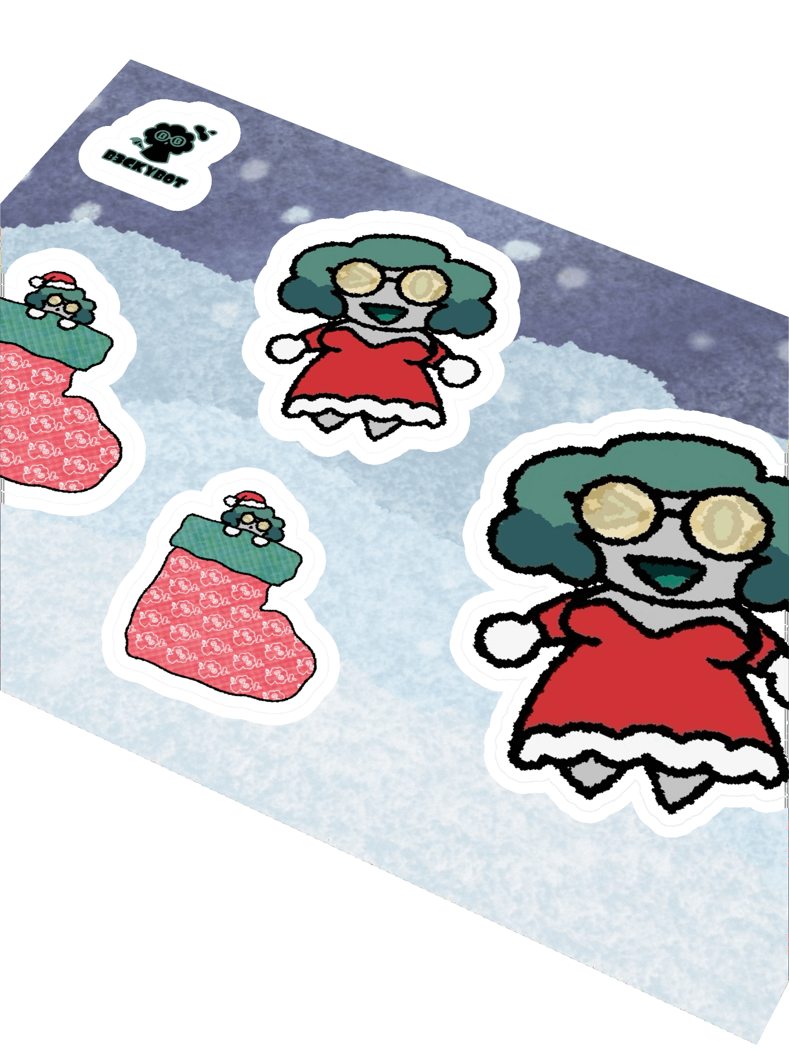 Jolly B3CKY Sticker Sheet!! product image (2)