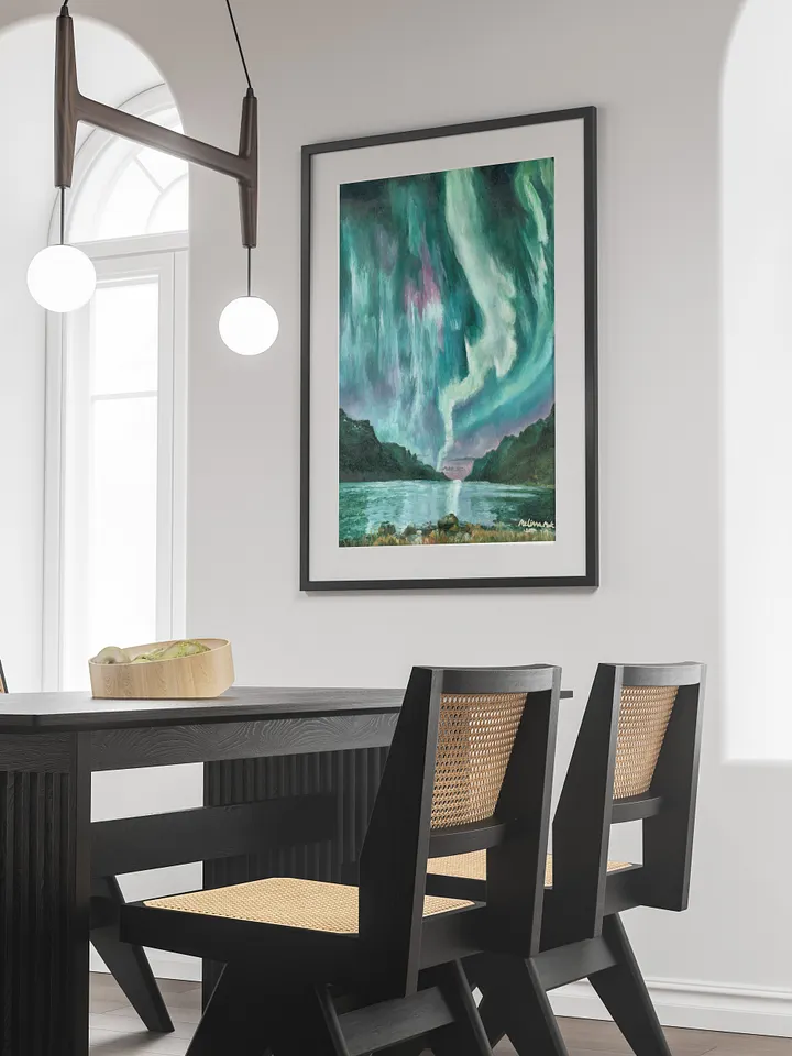 Northern Lights, Ersfjorden Art Print product image (29)