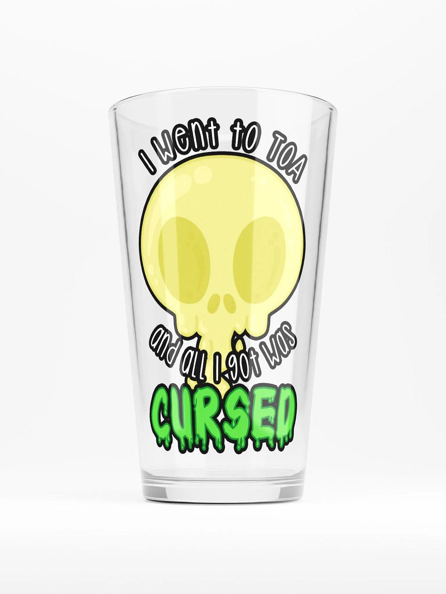 All I Got Was Cursed - Rogue - Pint Glass product image (1)