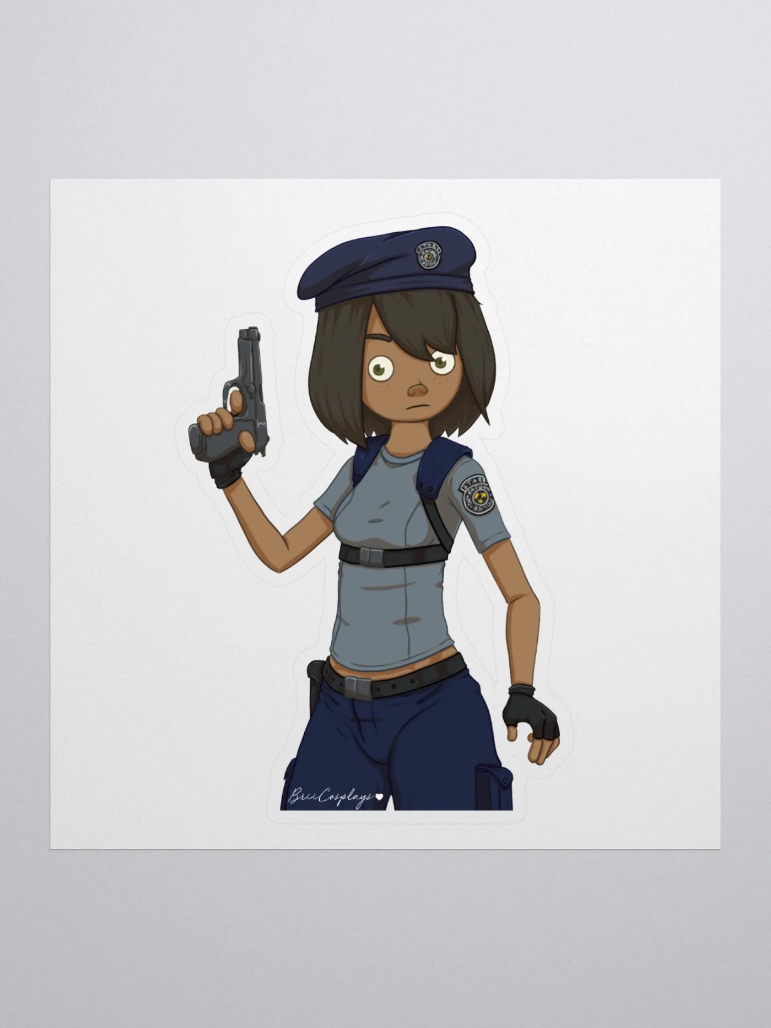 BriIll Valentine Sticker product image (1)