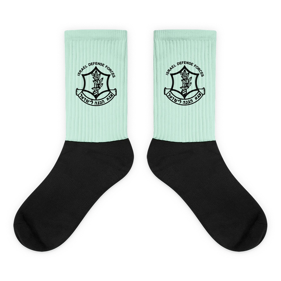 IDF Socks - Black on Pastel product image (1)