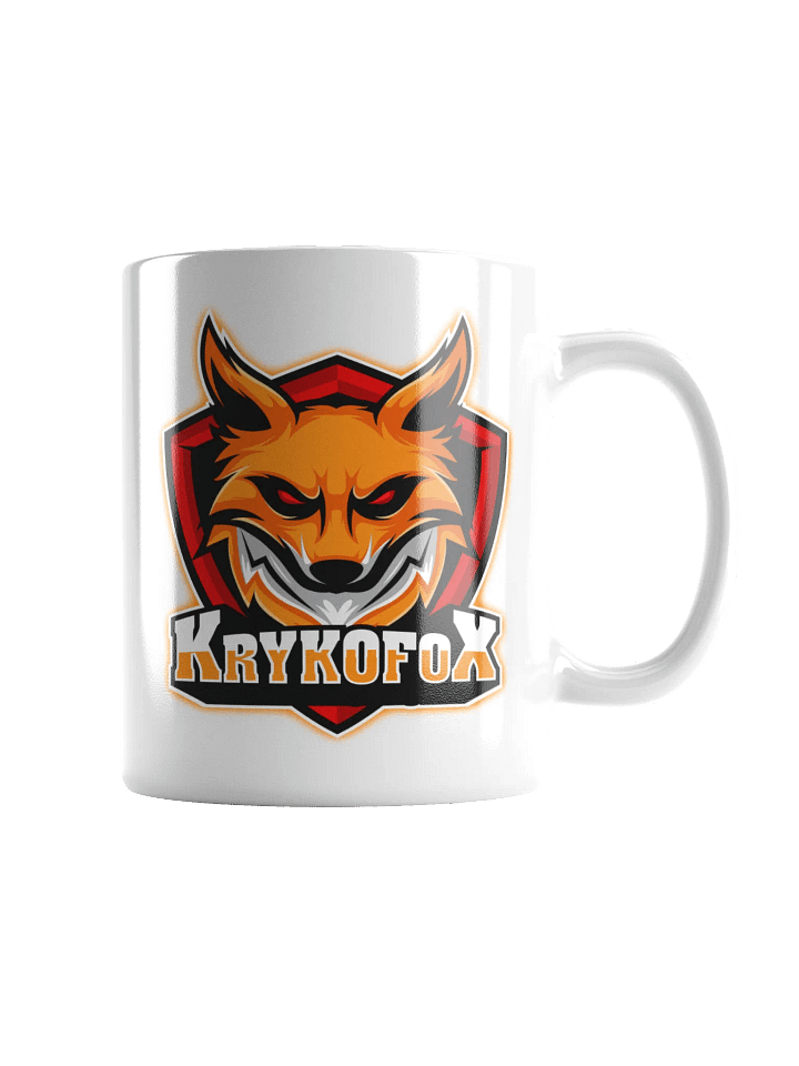 Fox Shield Mug Glossy White Edition product image (1)