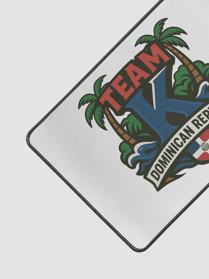 TEAM K Dominican Republic Desk Mat 12" x 18" product image (2)