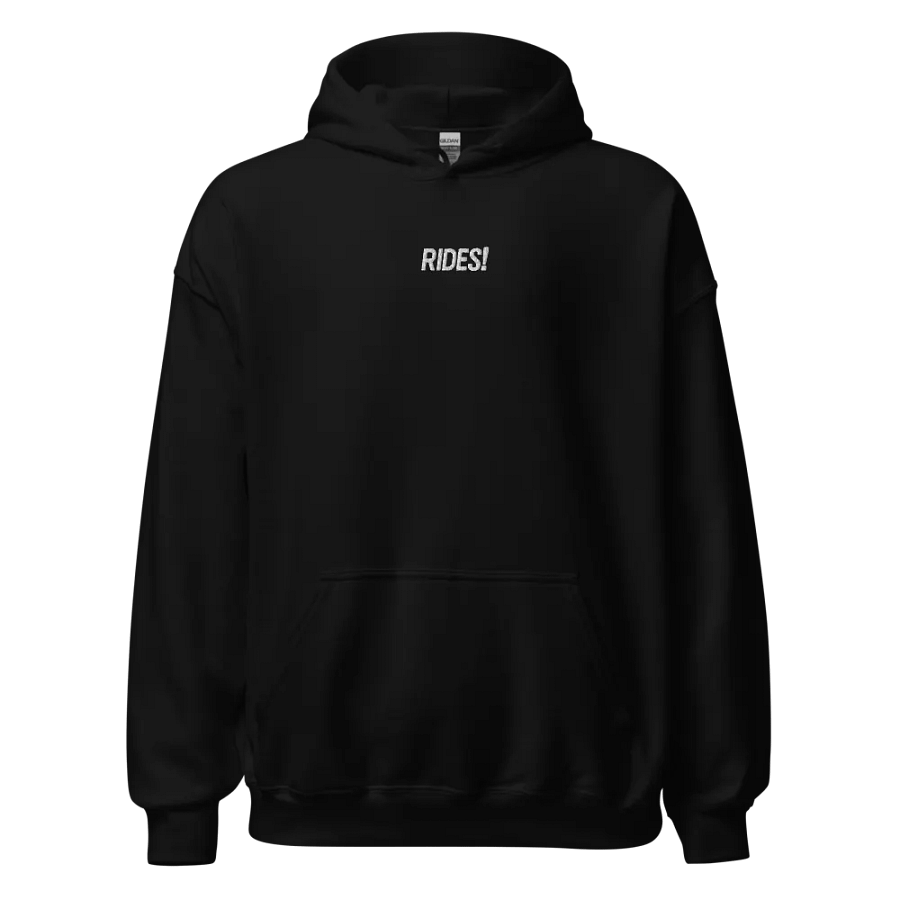 Rides With FYA Logo On Back Hoodie product image (1)