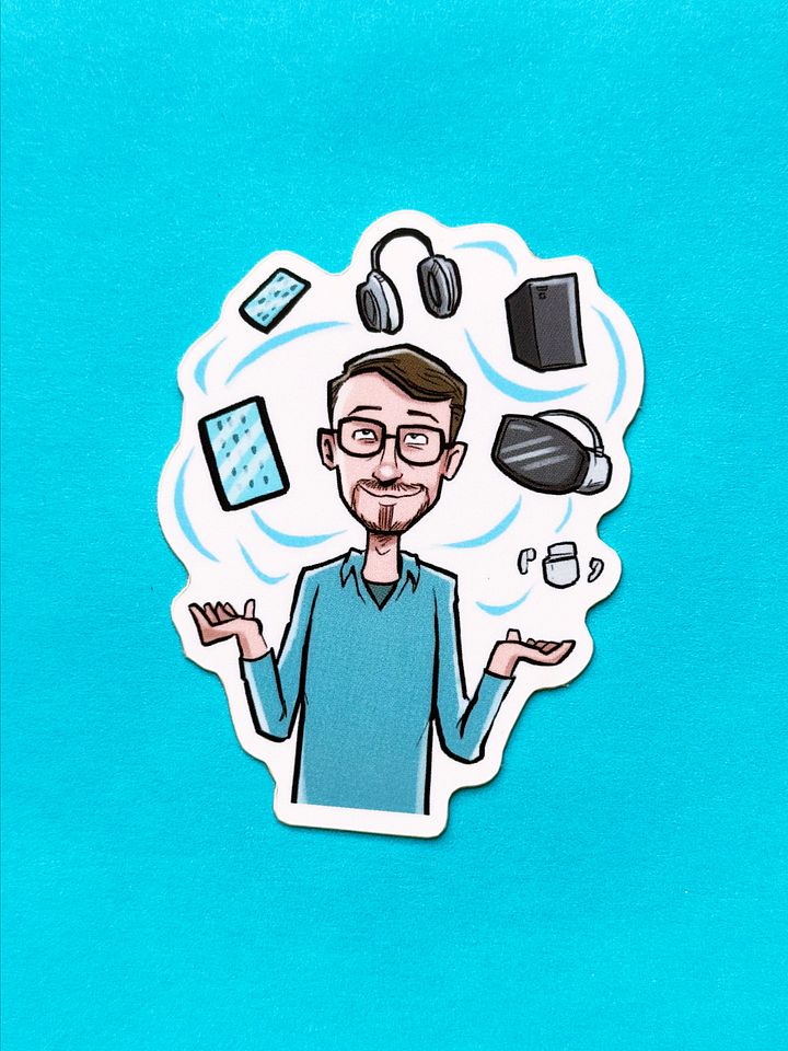 DTNS Die-Cut Host Stickers product image (2)