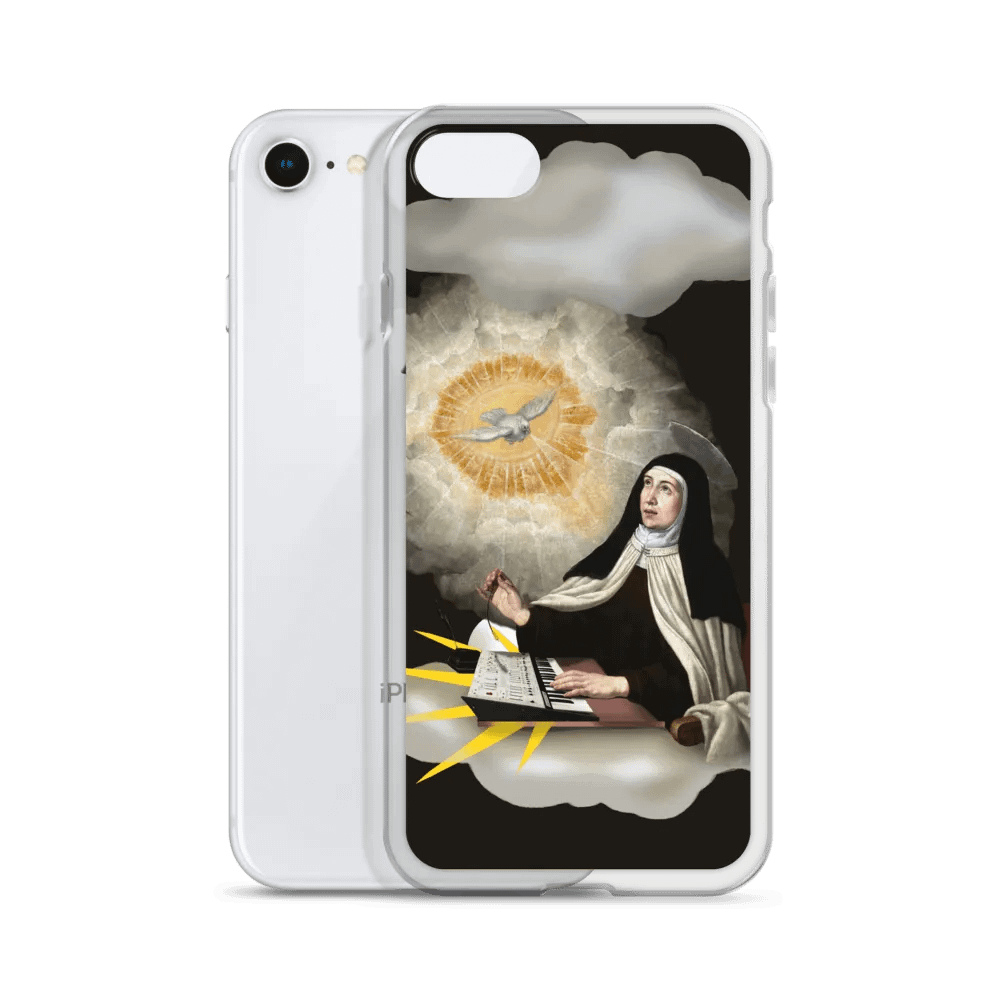 Santa Teresa de Odyssey by Frank Fonik, Techno EDM Clear Case for iPhone® product image (2)