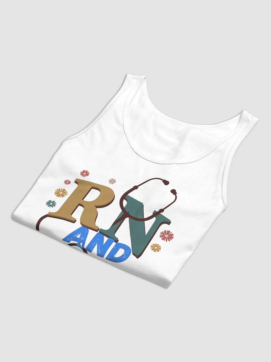 Proud RN Dad Floral Tank product image (19)