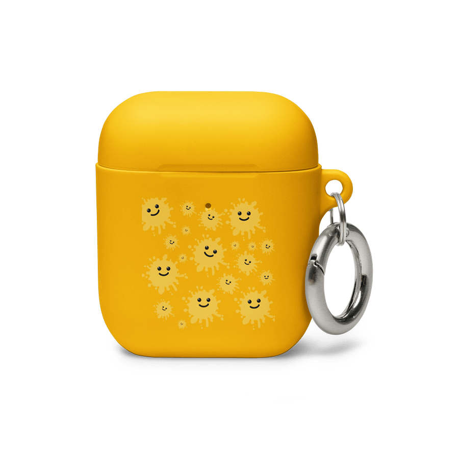Yellow Printed Air Pod Cases product image (2)