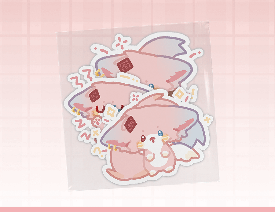 [FROSTY] 10 Furry Fox Sticker product image (1)