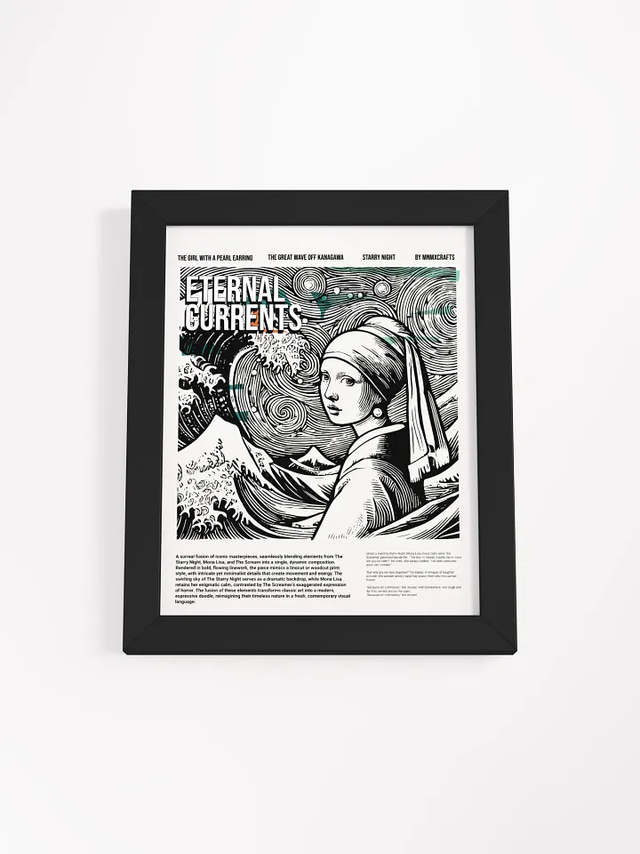 Ethereal Currents Matte Poster product image (1)