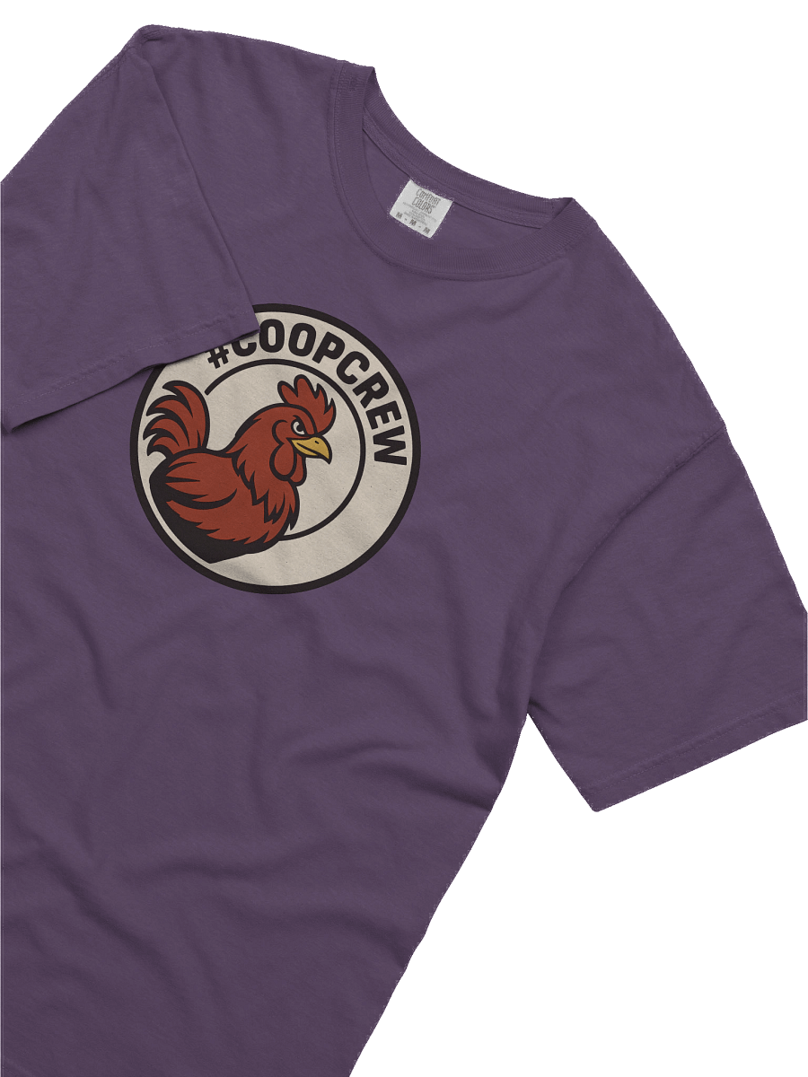 Confident Rooster Circle Logo T-Shirt product image (49)