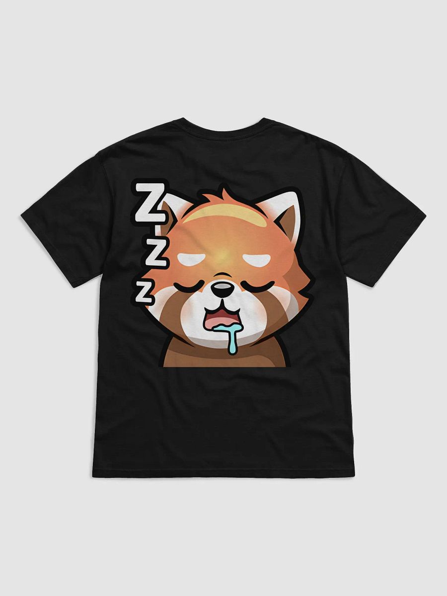 Sleepy Red Panda Cotton T-Shirt product image (12)