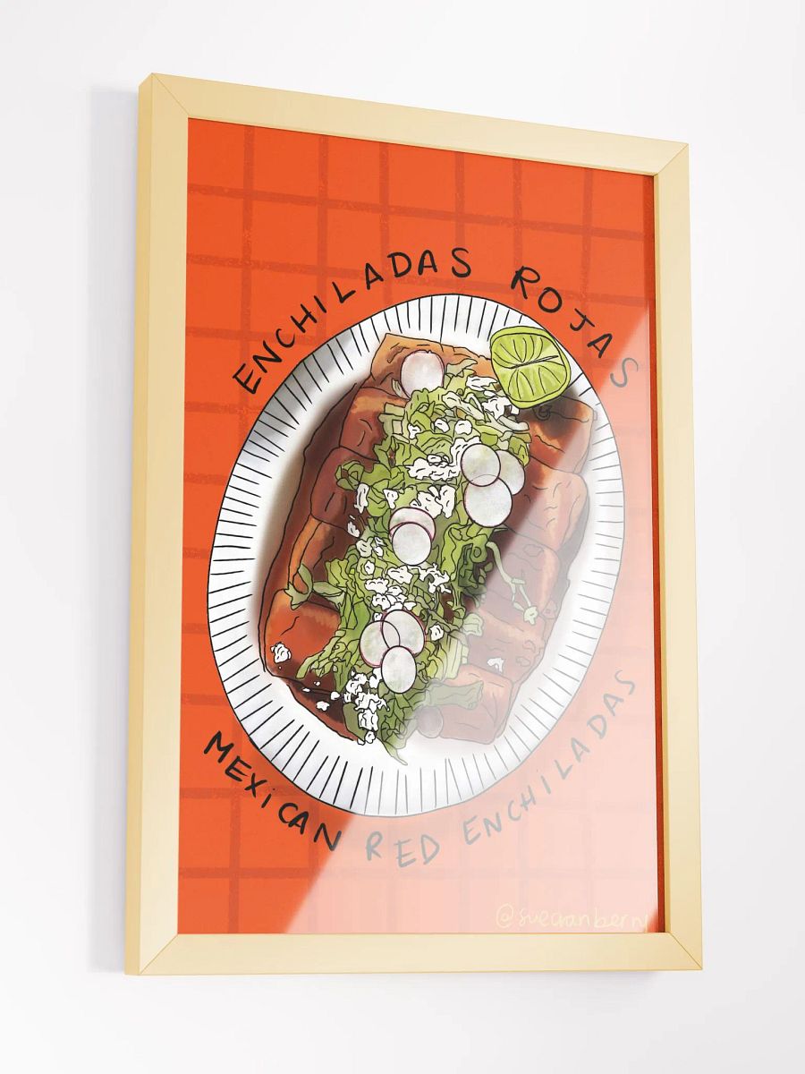 Enchiadas Rojas Framed Poster product image (3)
