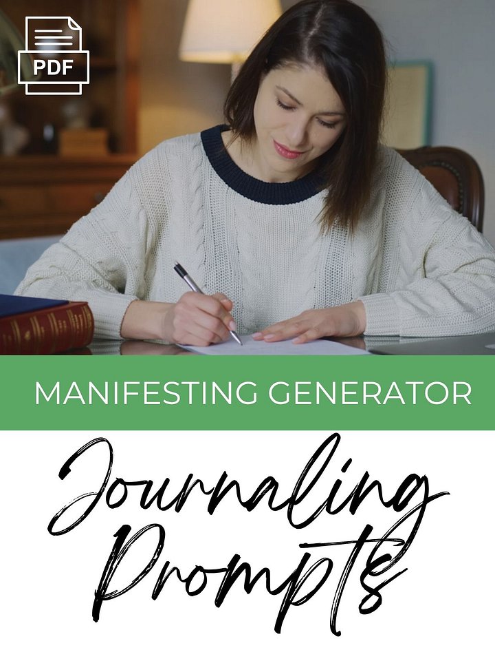 Manifesting Generator Journaling Prompts Freebie product image (1)
