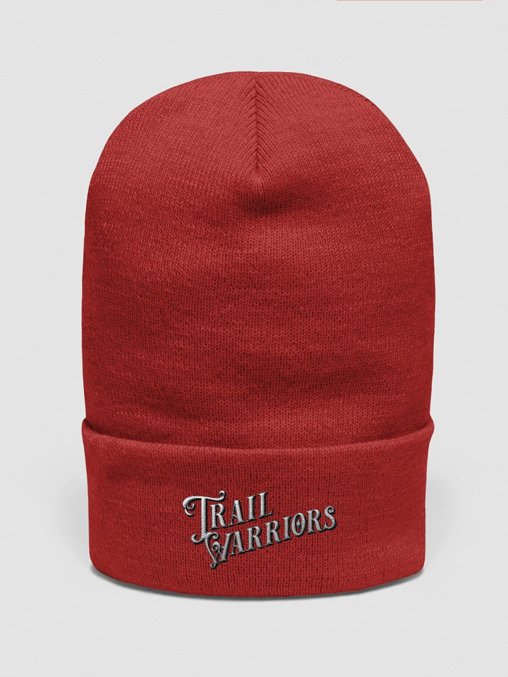 Black w/ Gradient Classic Trail Warriors Emblem Beanie product image (6)