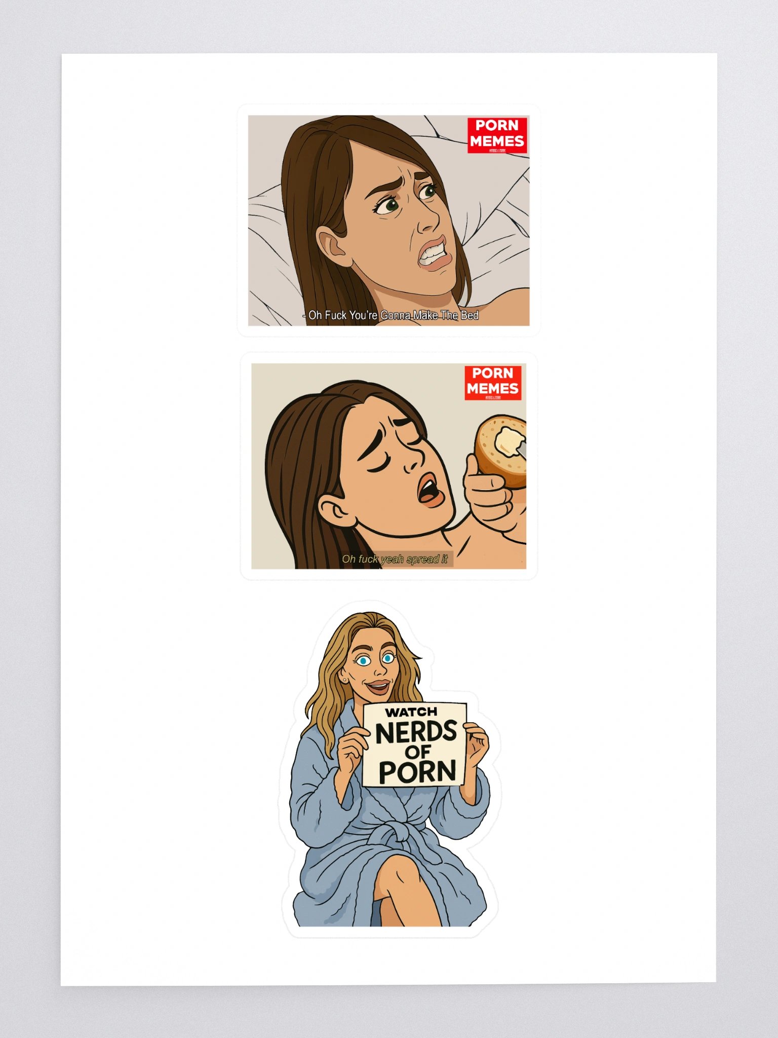 Porn Meme Sticker Pack product image (3)