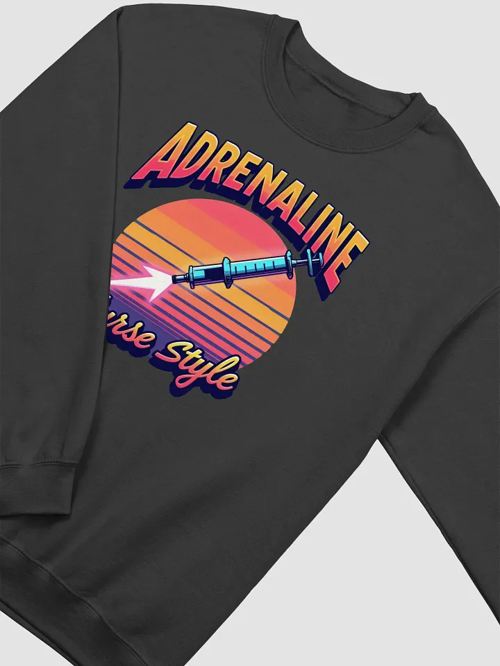 Adrenaline Nurse Style Retro Crewneck product image (13)