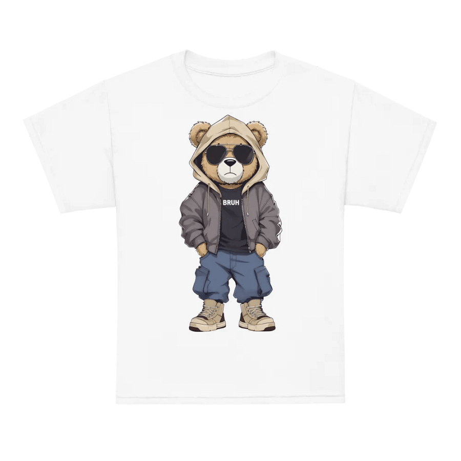 Cool Bruh Bear Youth Sports Tee product image (7)