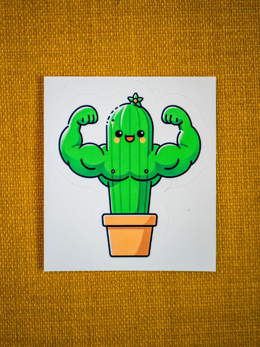 Cactus Arms! Sticker product image (2)