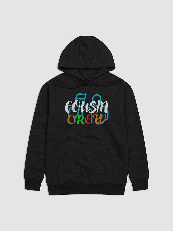 Cousin Crew Multicolored Design Printed Unisex Premium Hoodie product image (1)